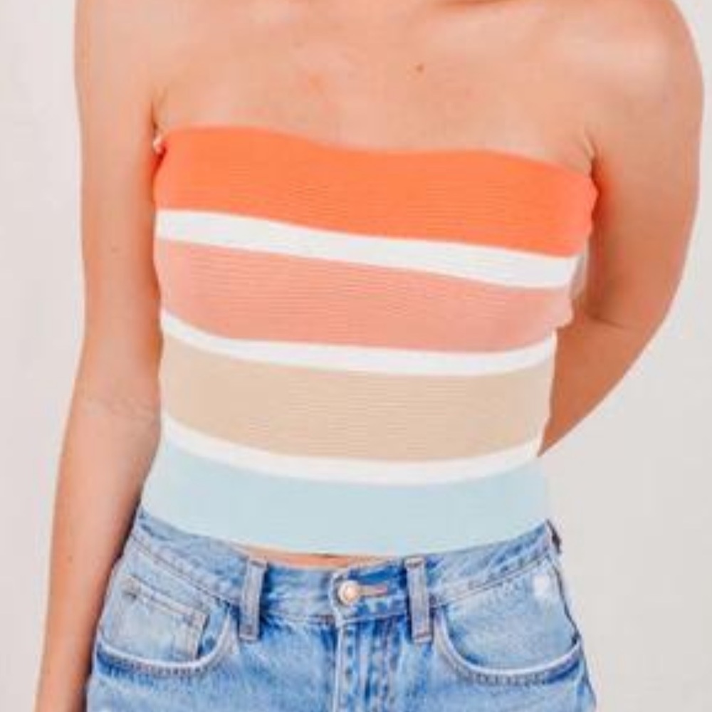Stripped tube top from tc Ellis